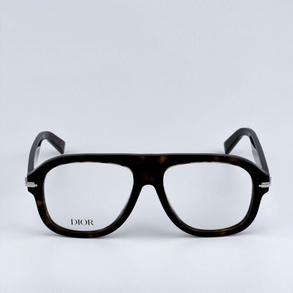 Dior DIORBLACKSUITO N4I 2000 BRAND NEW Eyeglasses Shiny Dark Havana Unisex - Picture 1 of 10
